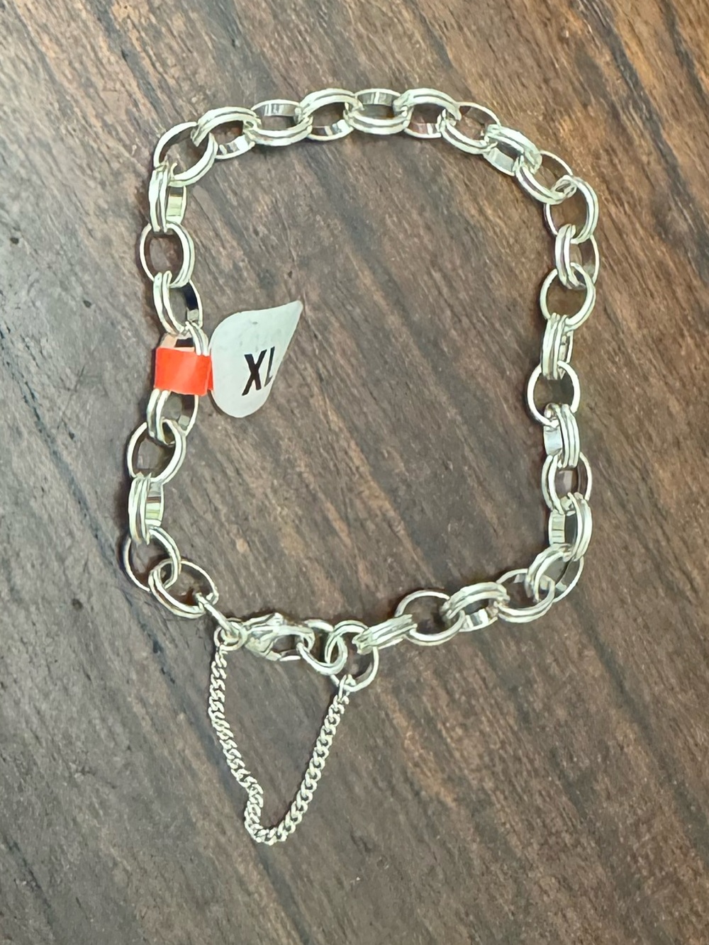 New XL James Avery Chain Bracelet w/safety Chain so you won’t loseyour bracelet